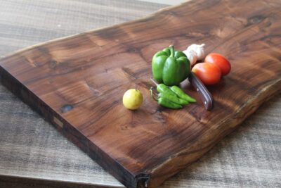 Live edge chopping board