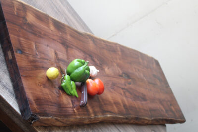 Live edge chopping board