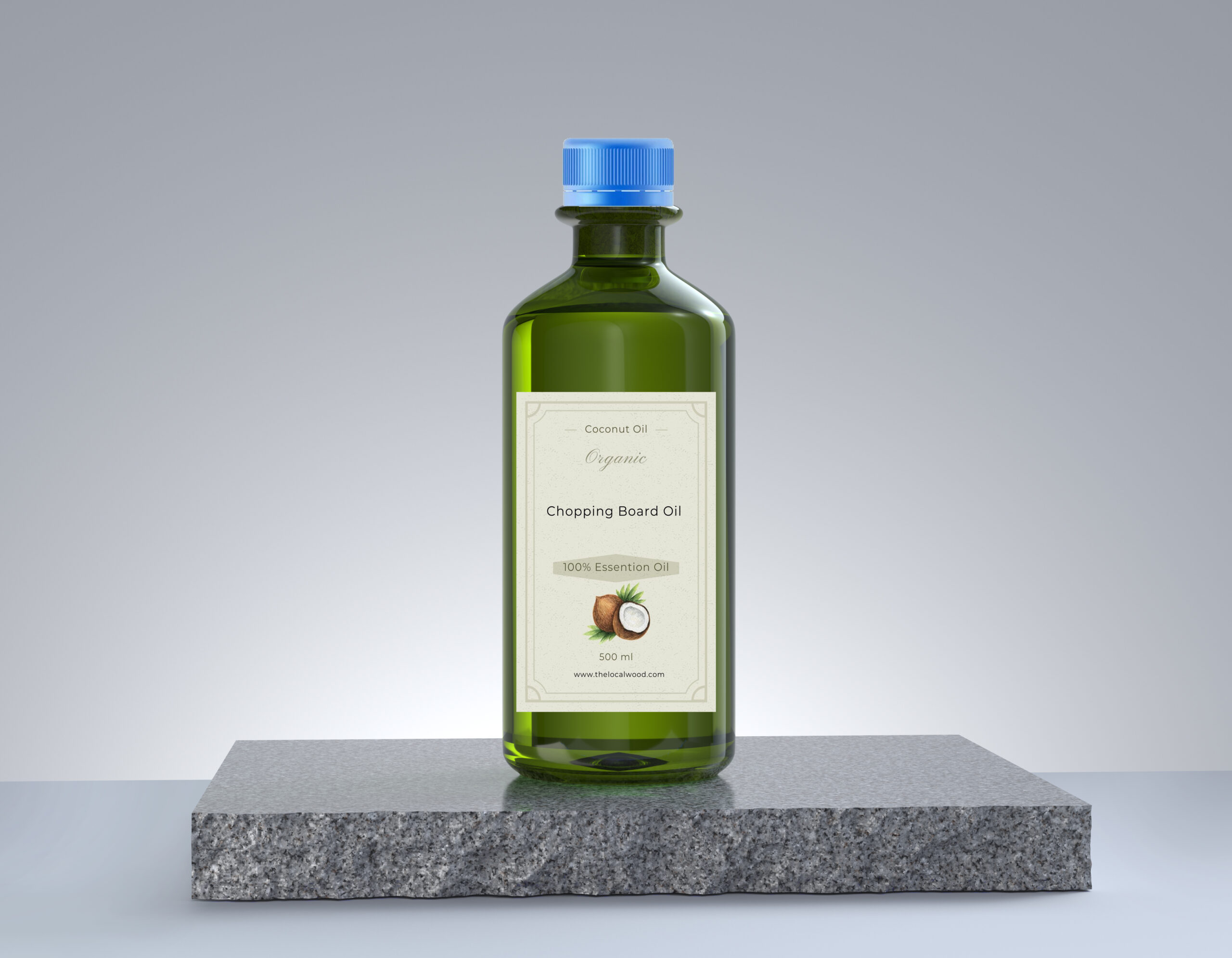 Chopping Board Oil Coconut The Locl Wood